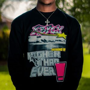 Refly “Higher Than Ever” Longsleeve Crewneck T-shirt