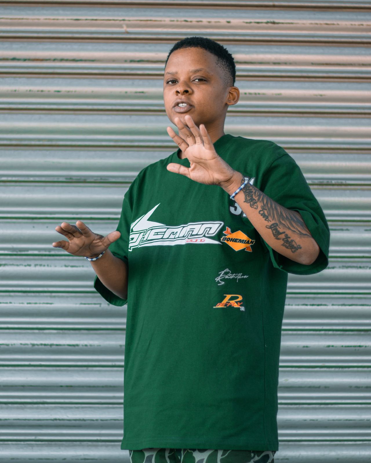 Refly x Bohemian “The Racer” T-shirt - Image 2